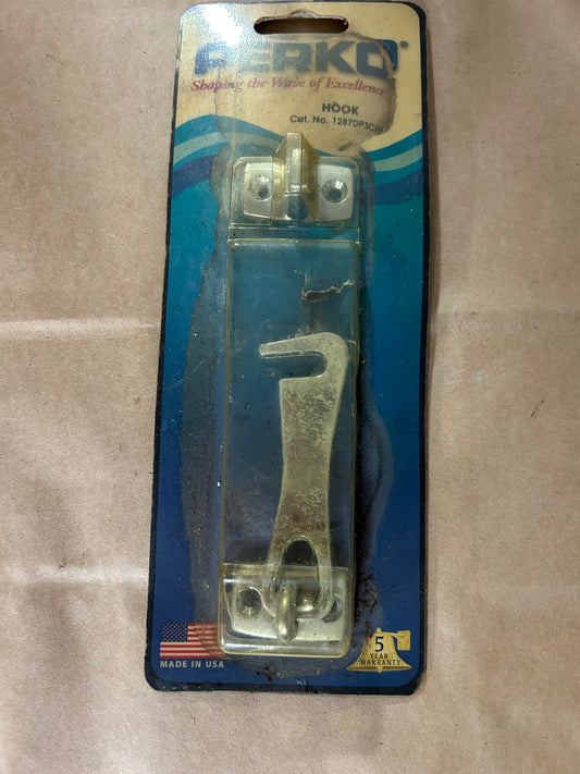 Sea-Dog Chrome Cabin Door Hook Latch 1287P3CH New Old Stock USA Made