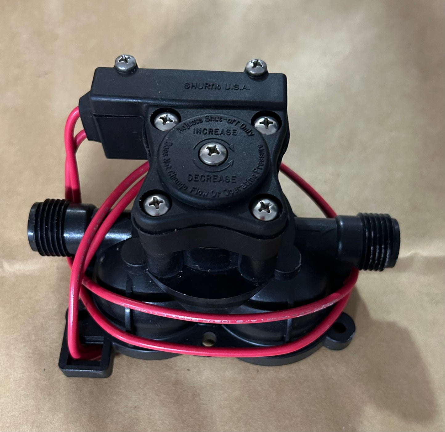 SHURflo USA Adjustable Water Pump Head Pressure Switch Marine RV 12V