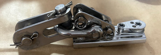 Ronstan Track Car w/ 3” Schaefer Toggle & Mini Block 1-1/8” Track