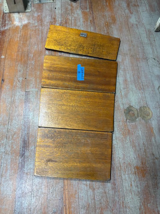 Teak Companion Way Boards off Coronado 30, 42 1/2" height #71