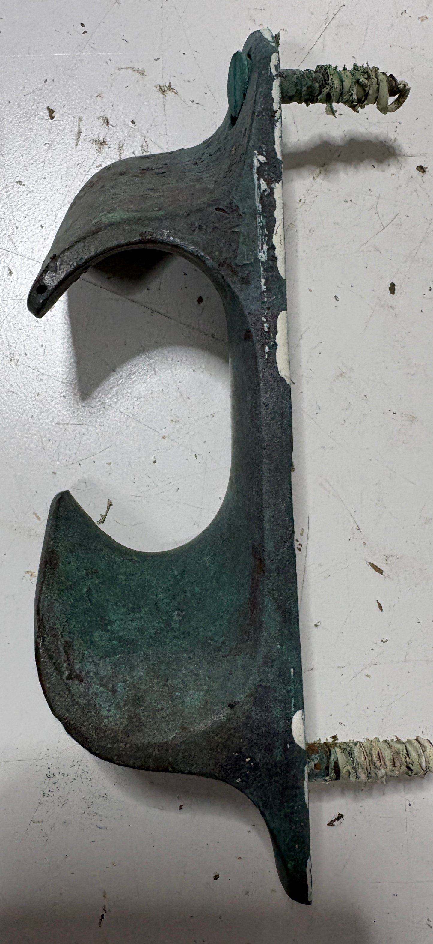 Vintage 5 1/2" Port Side Bronze Chock Cleat  from Tripp 30