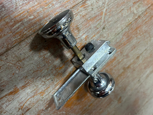 PERKO Mortise Latch Set Chrome Door Hardware