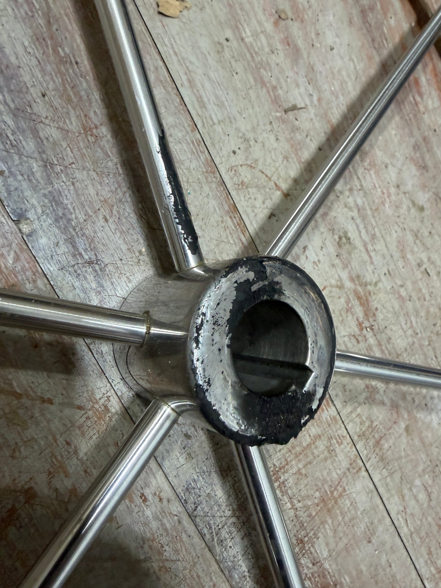 22" Edson Wheel - 1" Straight Keyed Shaft