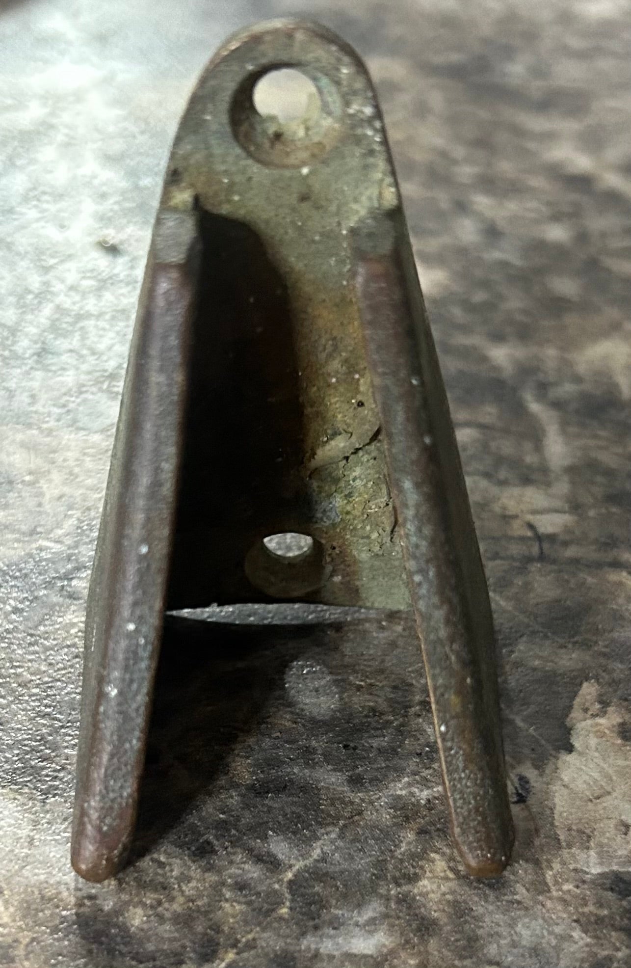 Bronze Anchor Chock 2 1/4” x 1 1/2”
