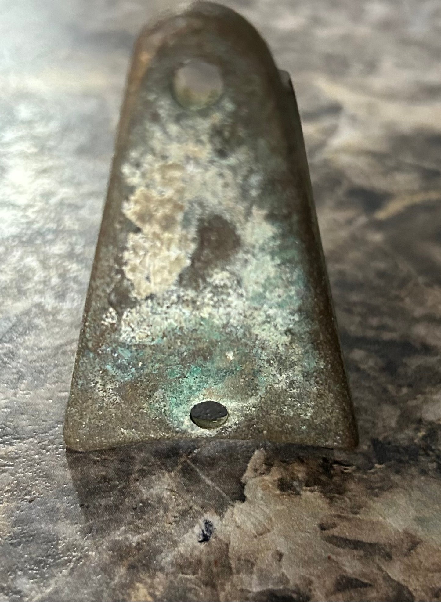 Bronze Anchor Chock 2 1/4” x 1 1/2”