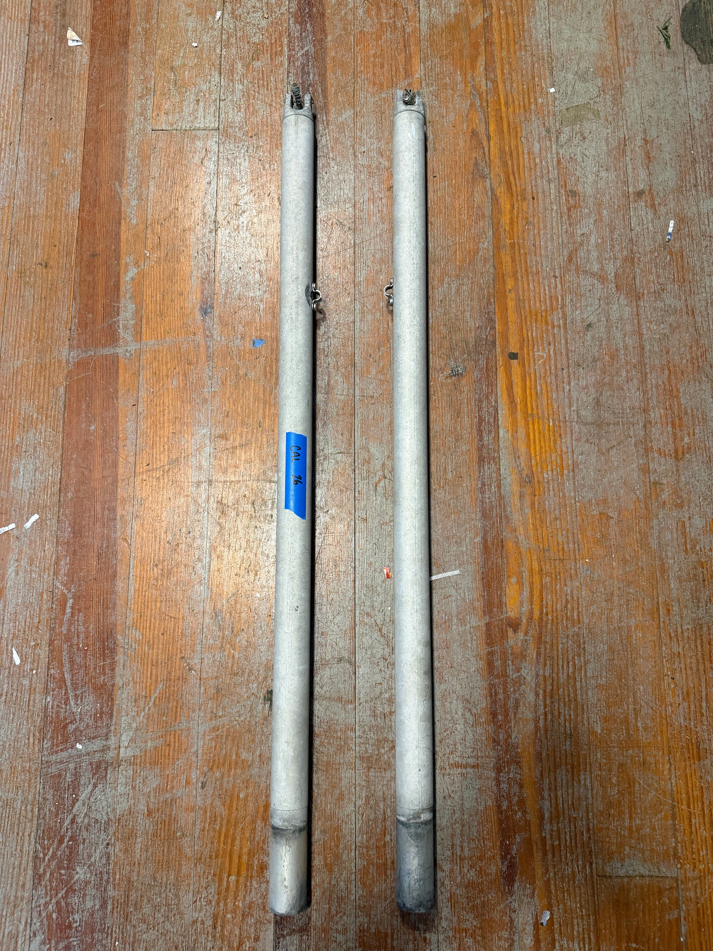 PAIR Cal 26 Spreaders - 35 1/4" Length x 1 1/2" Diameter