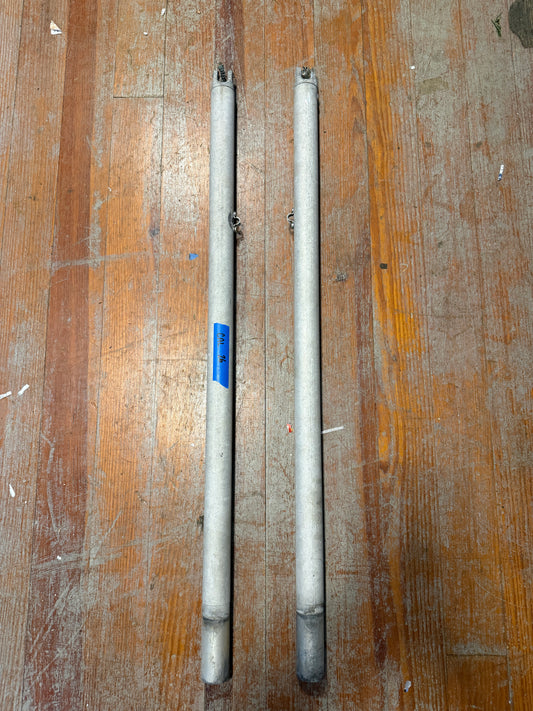 PAIR Cal 26 Spreaders - 35 1/4" Length x 1 1/2" Diameter