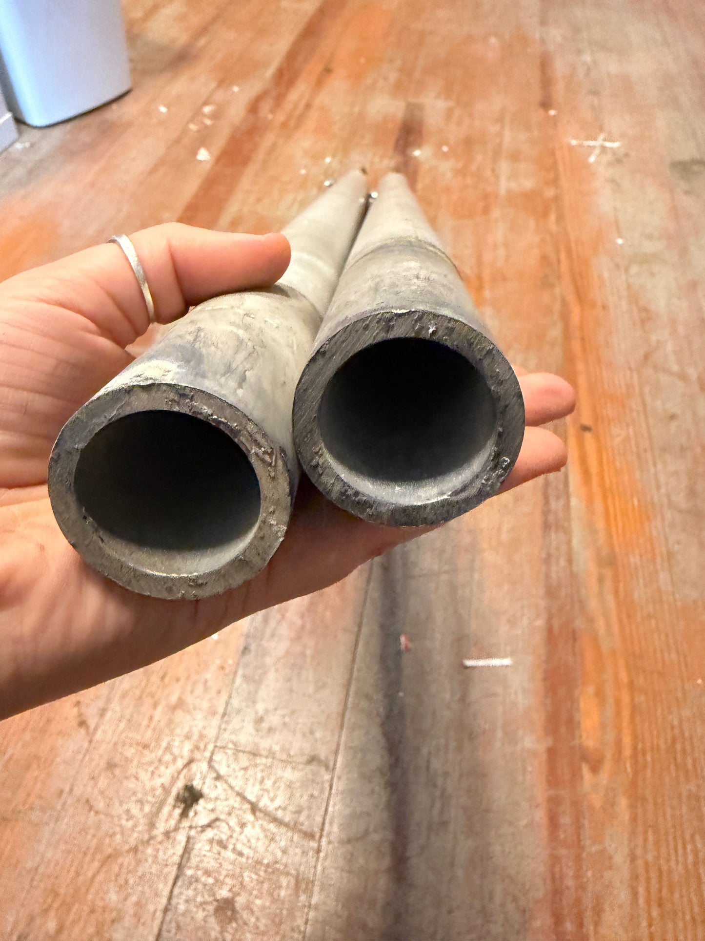 PAIR Cal 26 Spreaders - 35 1/4" Length x 1 1/2" Diameter