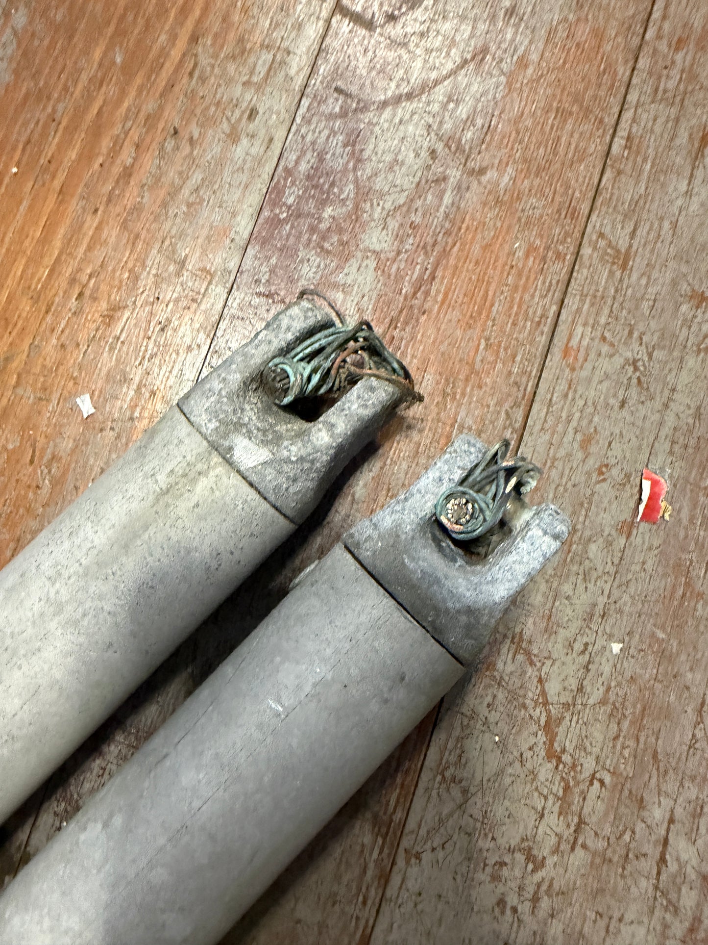 PAIR Cal 26 Spreaders - 35 1/4" Length x 1 1/2" Diameter