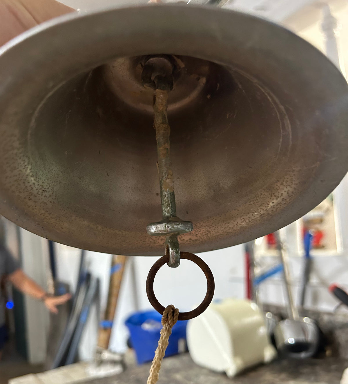 6” Chrome Bell Wall Mount
