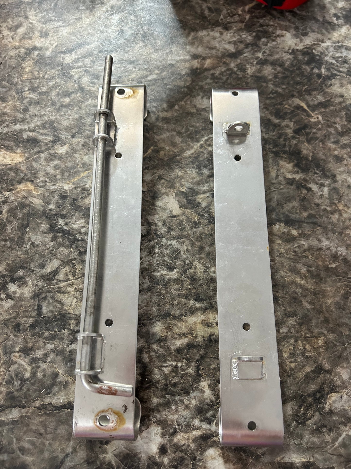 Pair Stainless Steel Folding Cockpit Table Brackets 10-5/8” Marine Boat