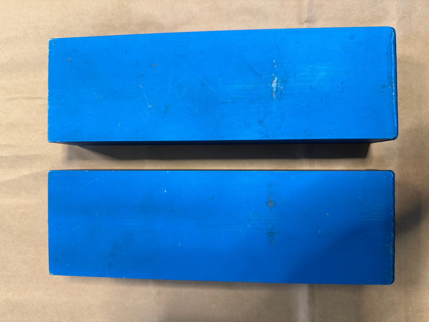 PAIR Ice Cube Trays - 9 5/8" length x 3" wide x 1 3/4" height