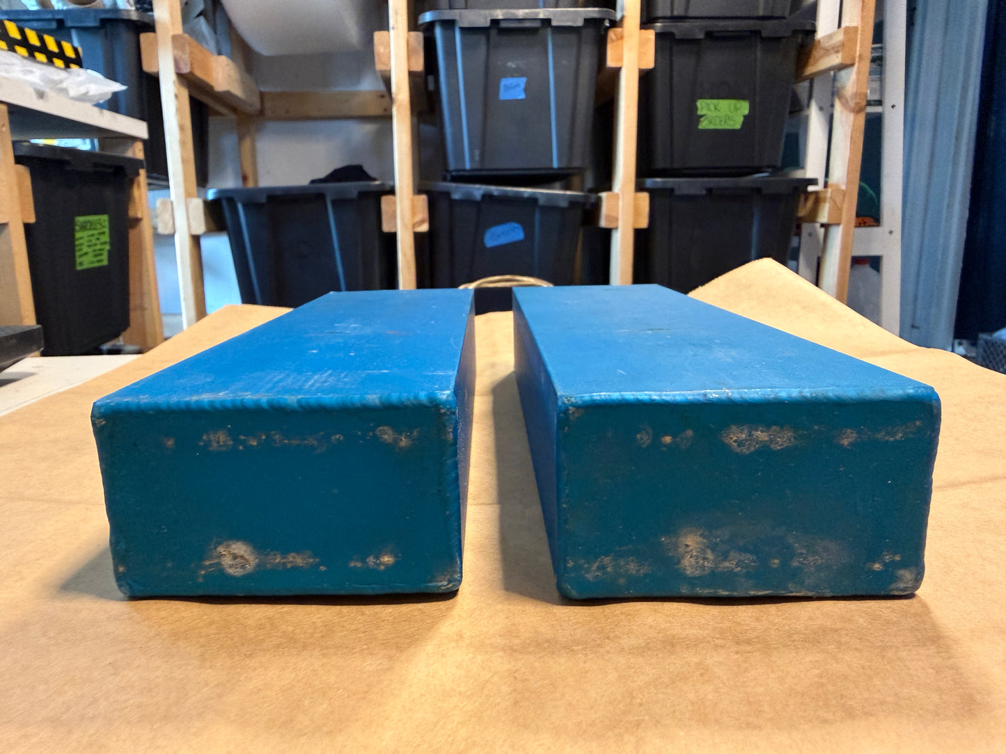 PAIR Ice Cube Trays - 9 5/8" length x 3" wide x 1 3/4" height