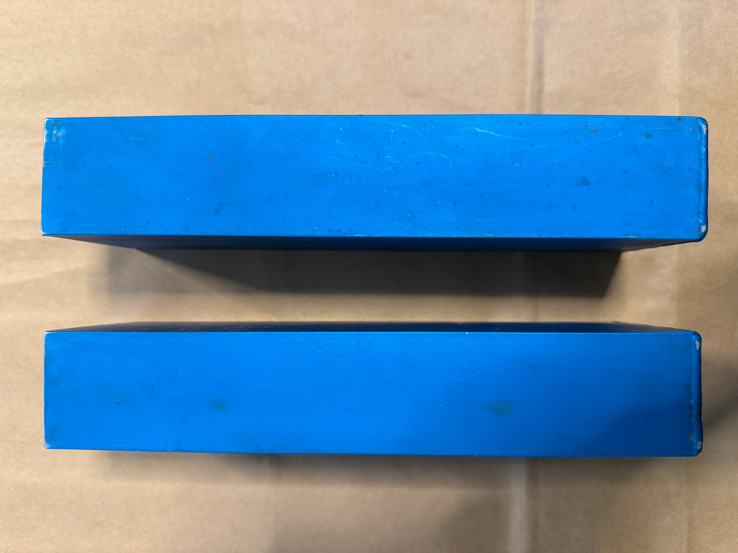PAIR Ice Cube Trays - 9 5/8" length x 3" wide x 1 3/4" height