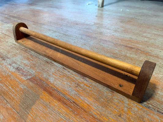 Teak Towel Rack - 18 7/8" Long x 2 1/2" Wide x 2 7/8" Deep