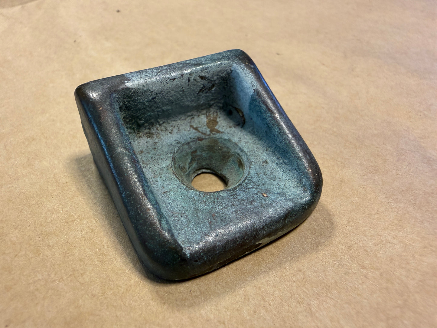 Solid Bronze 1 5/16" Track / Traveler End