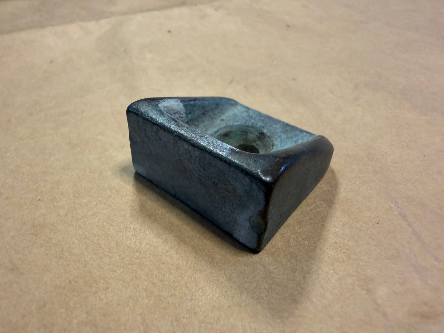 Solid Bronze 1 5/16" Track / Traveler End