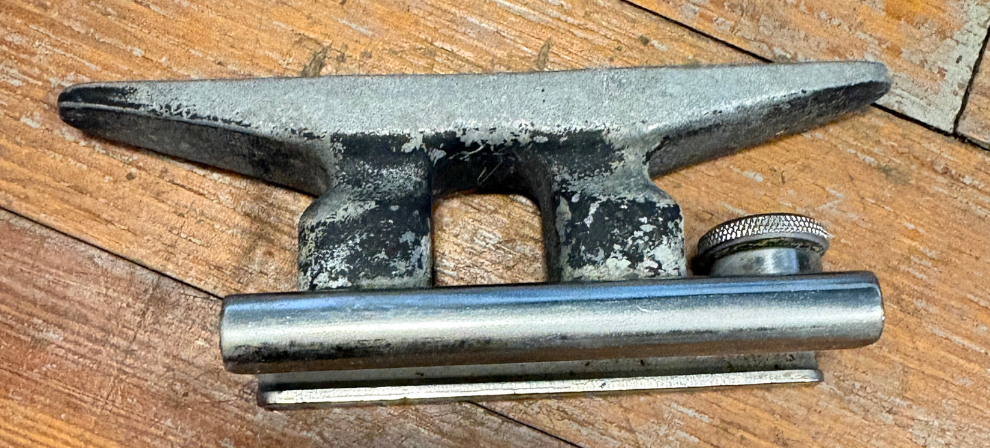 Aluminum 5 3/4" Cleat on  1 5/16" Track Car with screw top