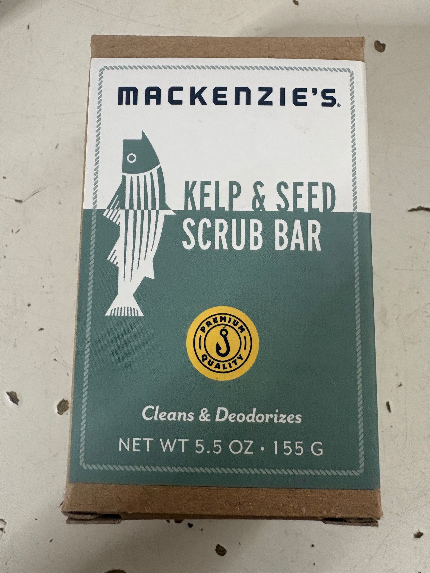 Mackenzie's Kelp & Seed Scrub Bar