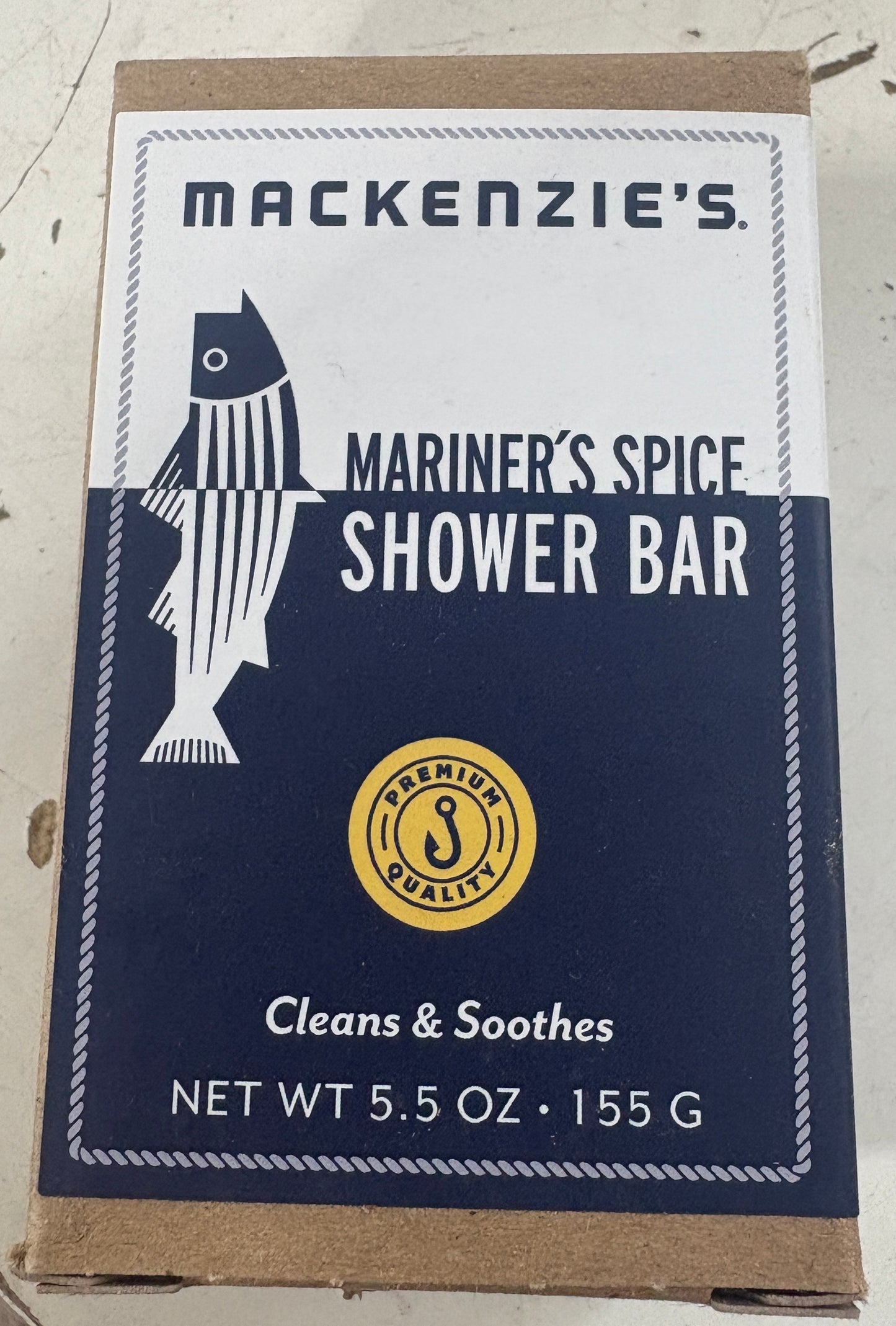 Mackenzie's Mariners Spice Shower Bar