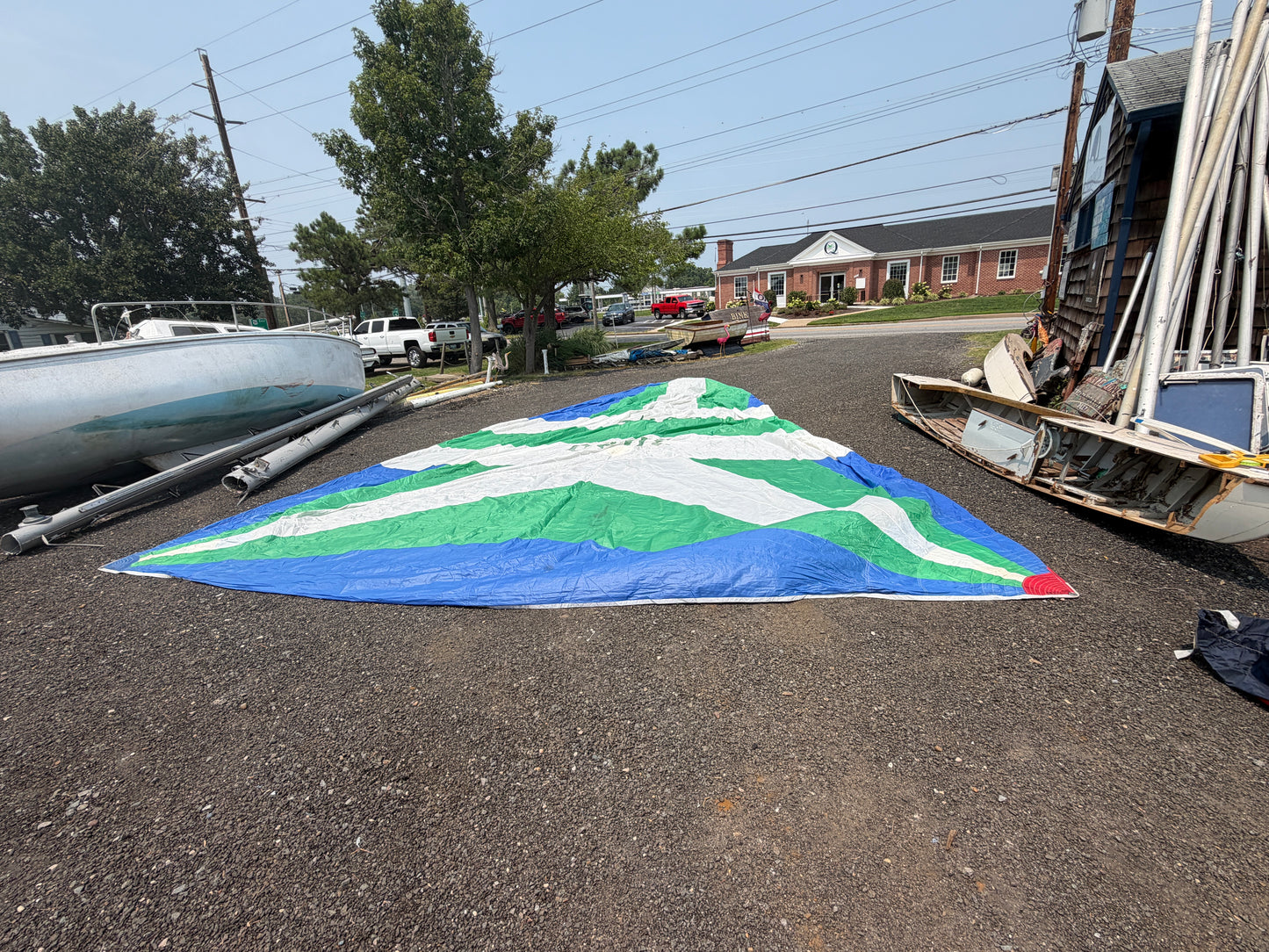 .75oz Symmetrical Spinnaker - 33'8" x 33'8" x 20'7" - J30