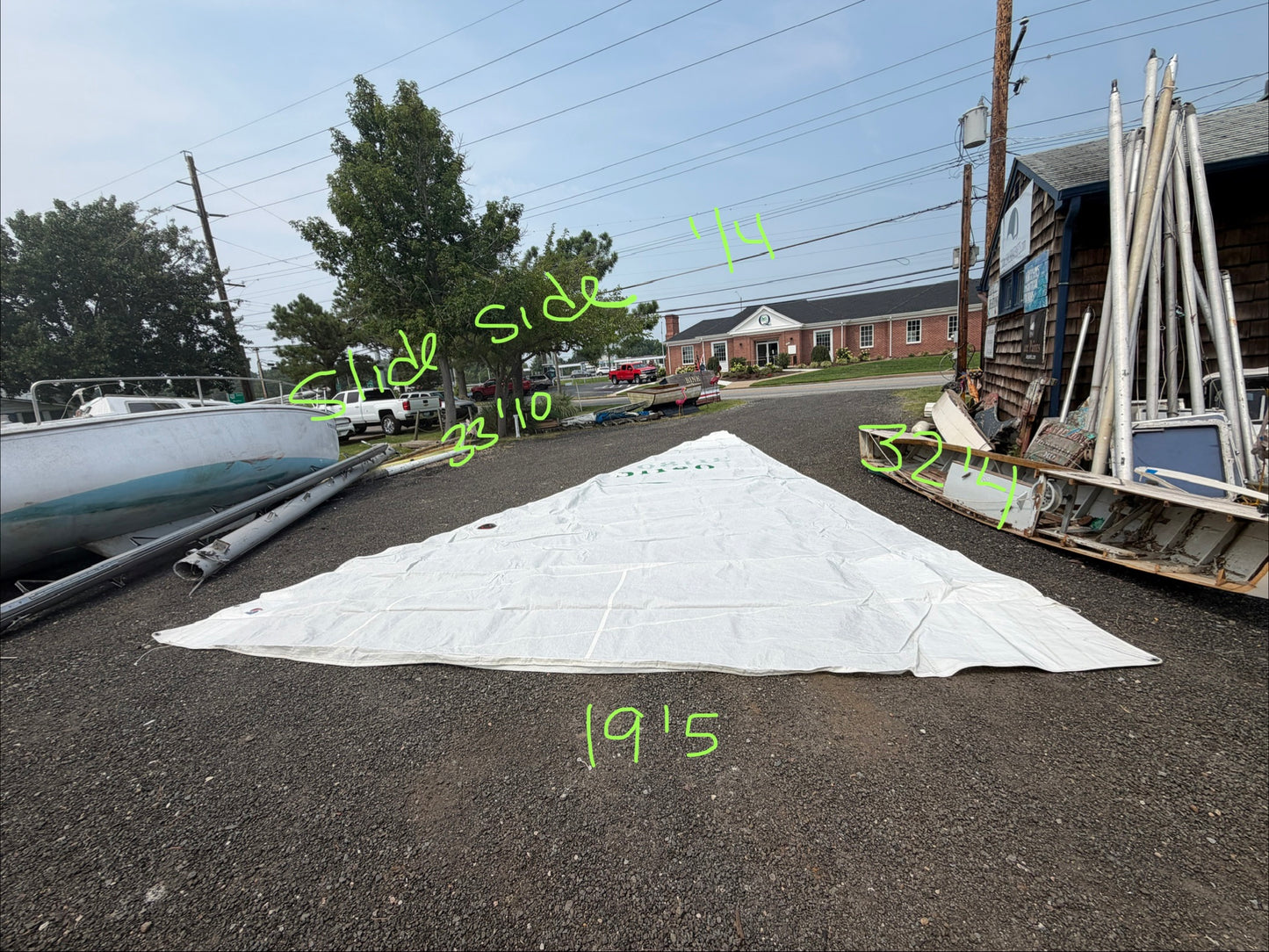 J30 Sail - 33'10" Luff x 32'4" Leech x 19'5" Foot
