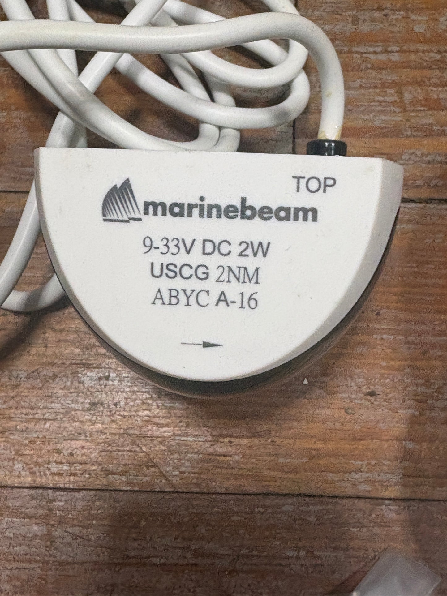 Marinebeam 9-33V DC 2W PAIR NEW