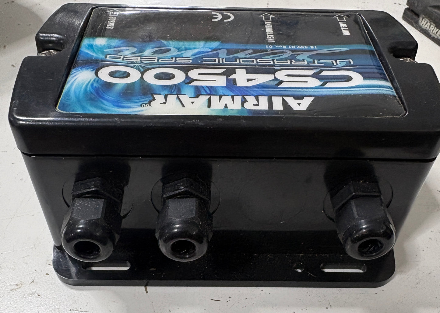AIRMAR Smart CS4500 Ultrasonic Speed Sensor Black Box