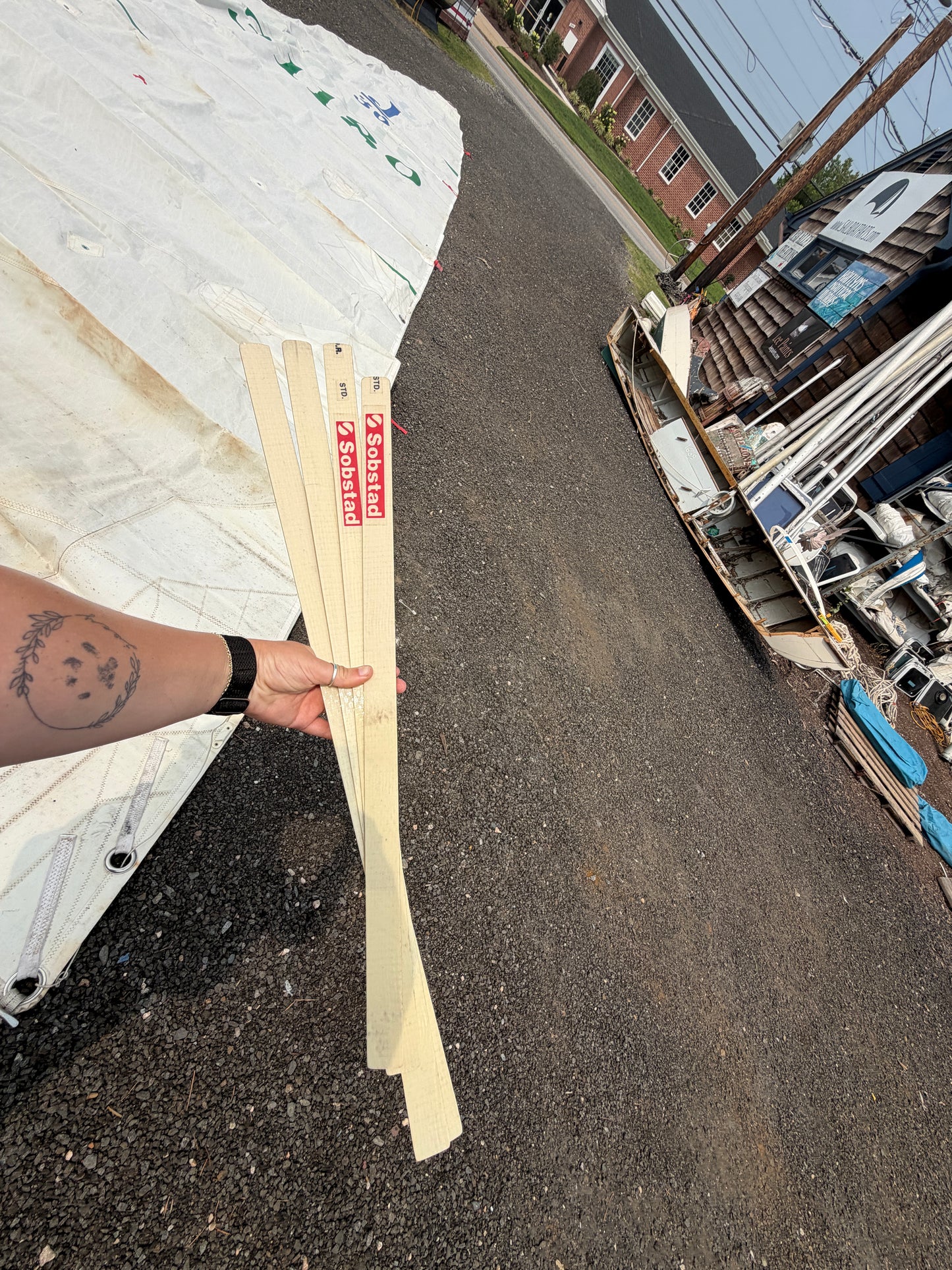 J30 Main Sail - 37' Luff x 40' Leech x 12'3" Foot