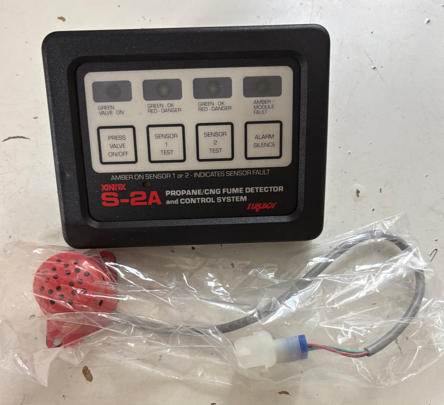 Fireboy Xintex S-2A Propane/CNG Control Head and Cable