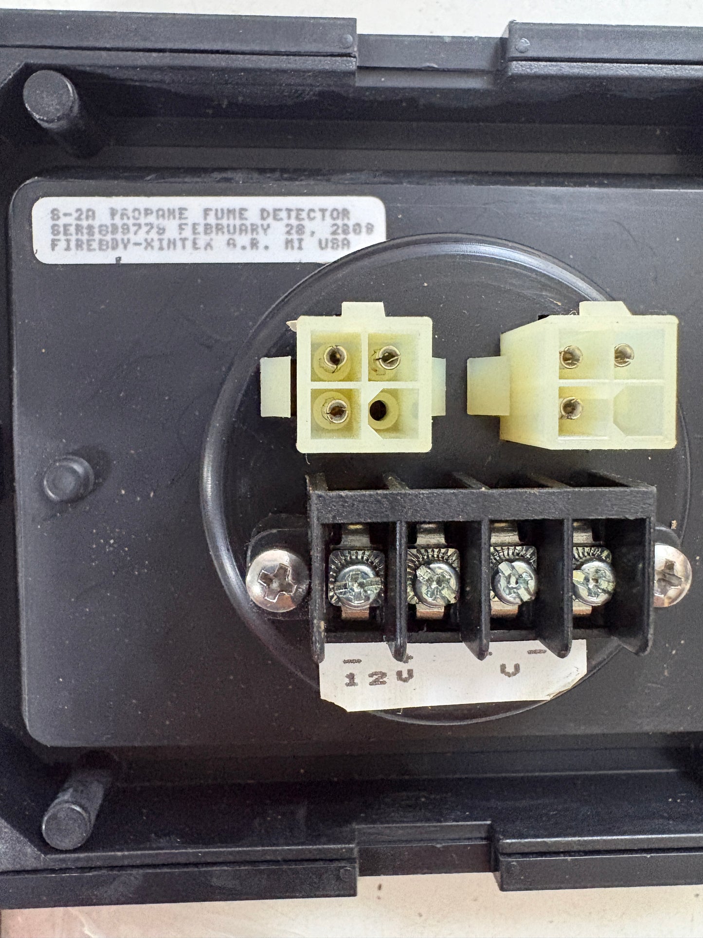 Fireboy Xintex S-2A Propane/CNG Control Head and Cable