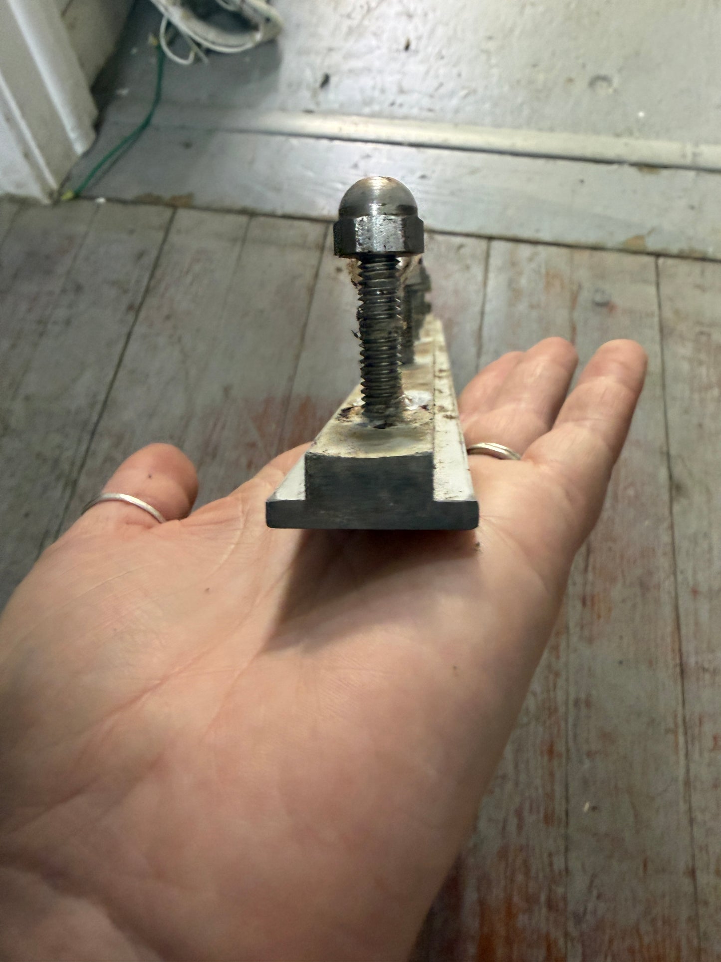 22 1/2" Long x 1 1/4" Track Width Aluminum T Track WITH Hardware - J30