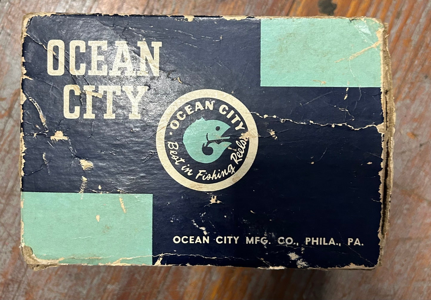 Ocean City No. 923 Fishing Reel w/ Original Box – Level Wind