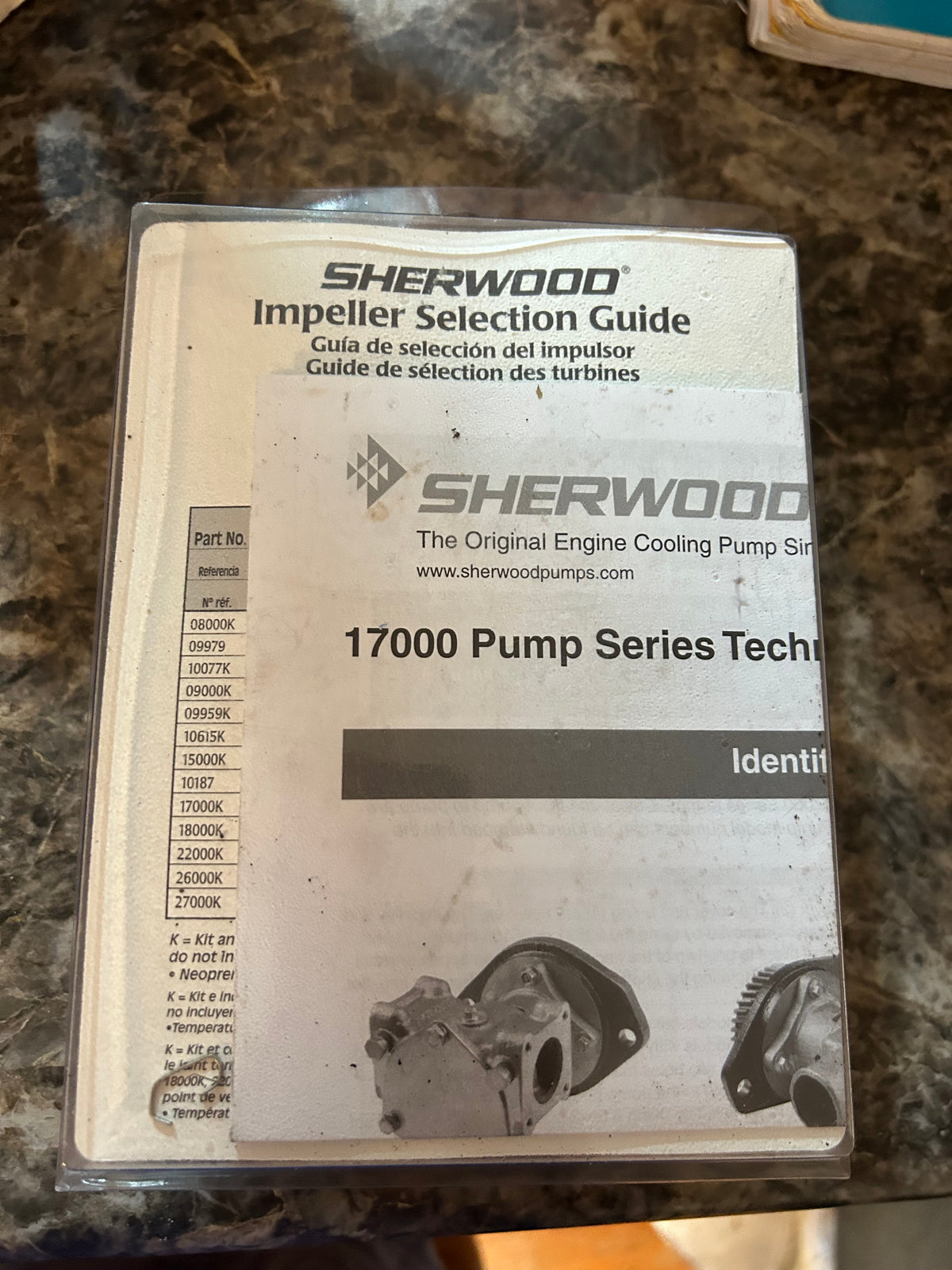 Sherwood 17000K-SHW Engine Specified Impeller Kit Marine
