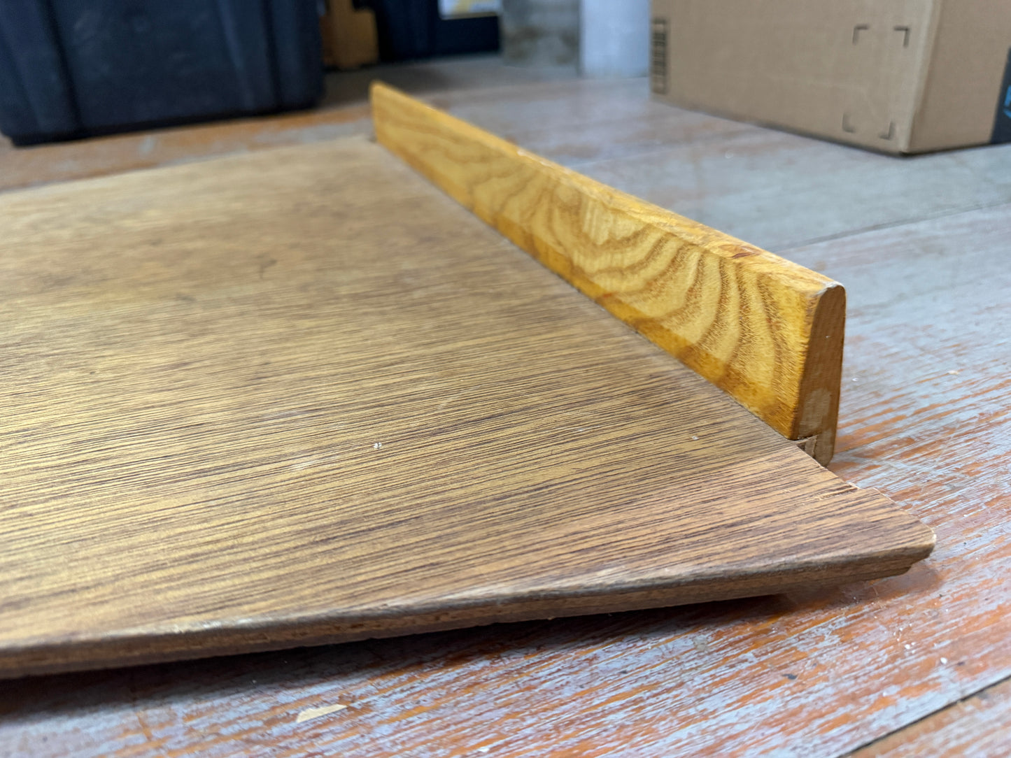 Rounded Edged Wood Piece - J30 -- #353