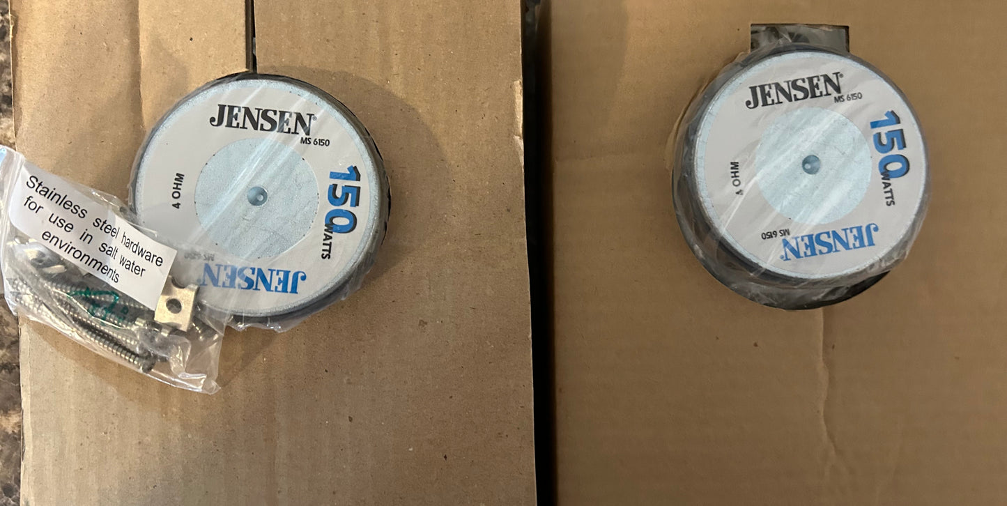 Jensen MS 6150 Marine Speakers – Pair