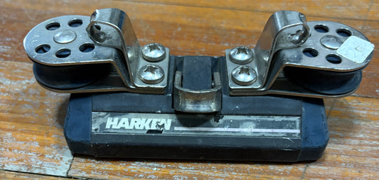 Harken Traveler/ Track Car with Single Sheaves 1 1/8" Track