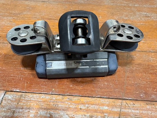 Harken Traveler/ Track Car with Single Sheaves 1 1/8" Track