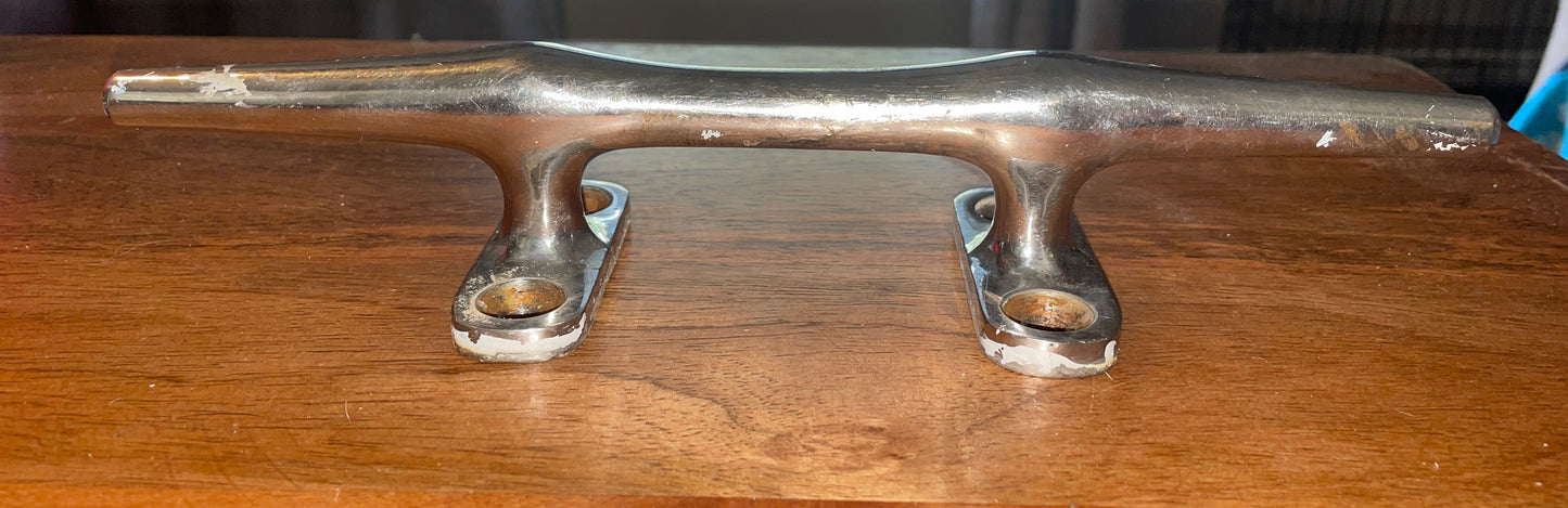 10” Stainless Steel Deck Cleat