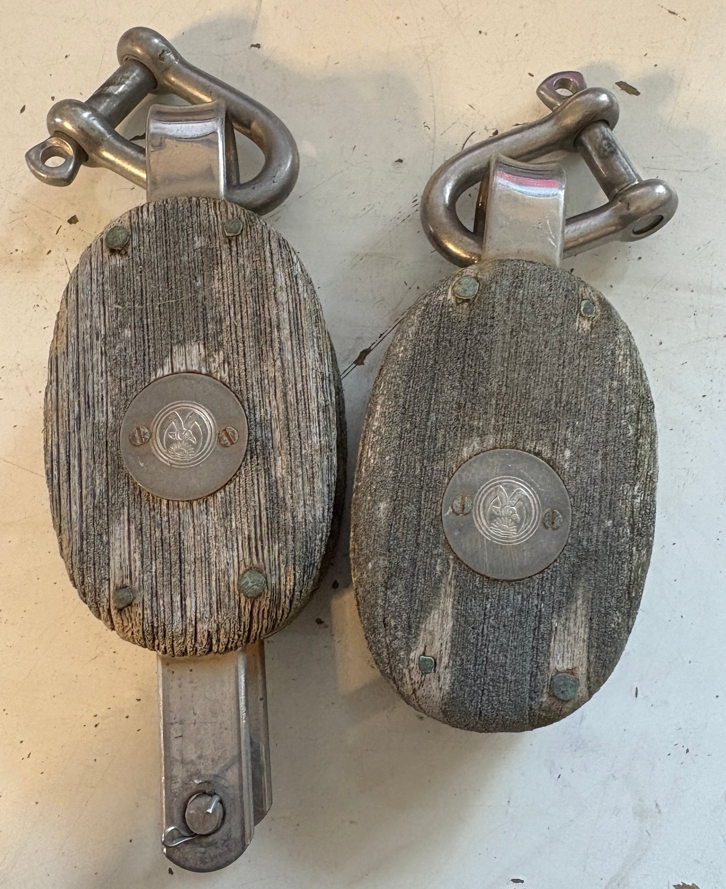 Vintage Wooden Blocks (3) from Downeaster 38