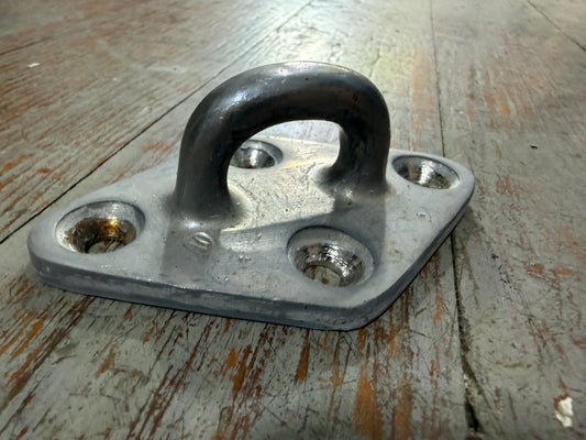 Chromed Bronze Merriman Pad Eye - 1" x 9/16" EYE