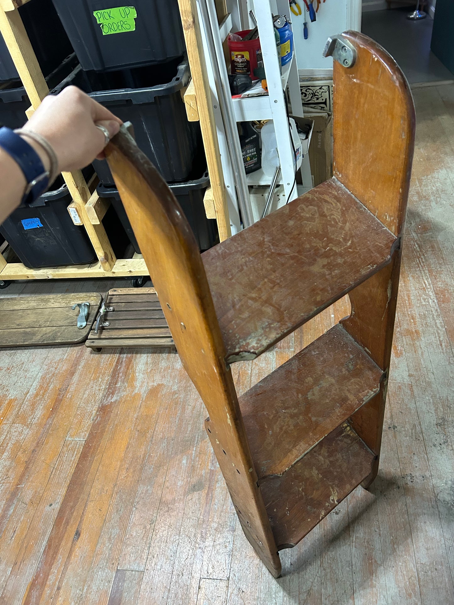 4' 1975 Ericson 27 Teak Companionway Ladder