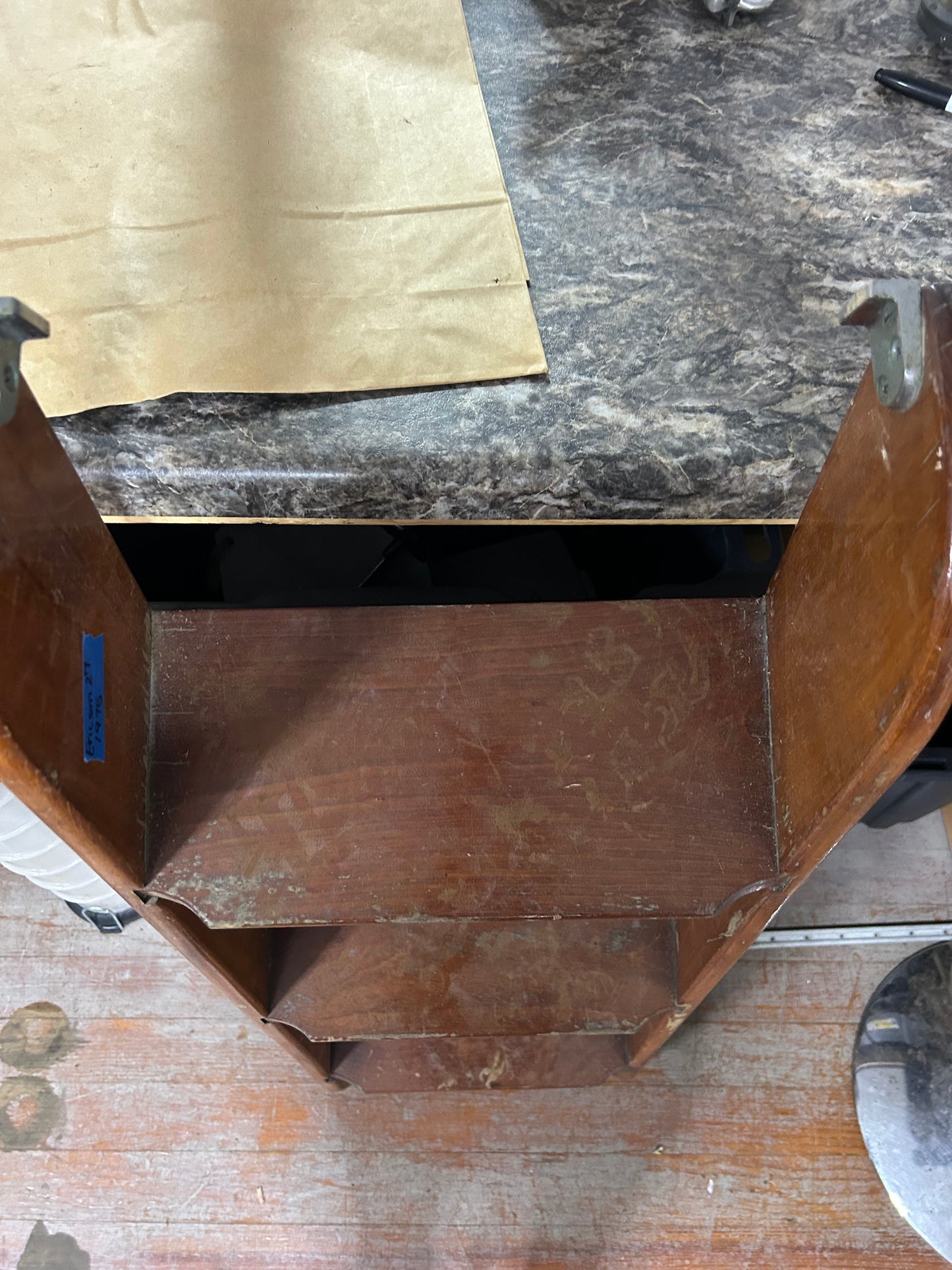 4' 1975 Ericson 27 Teak Companionway Ladder