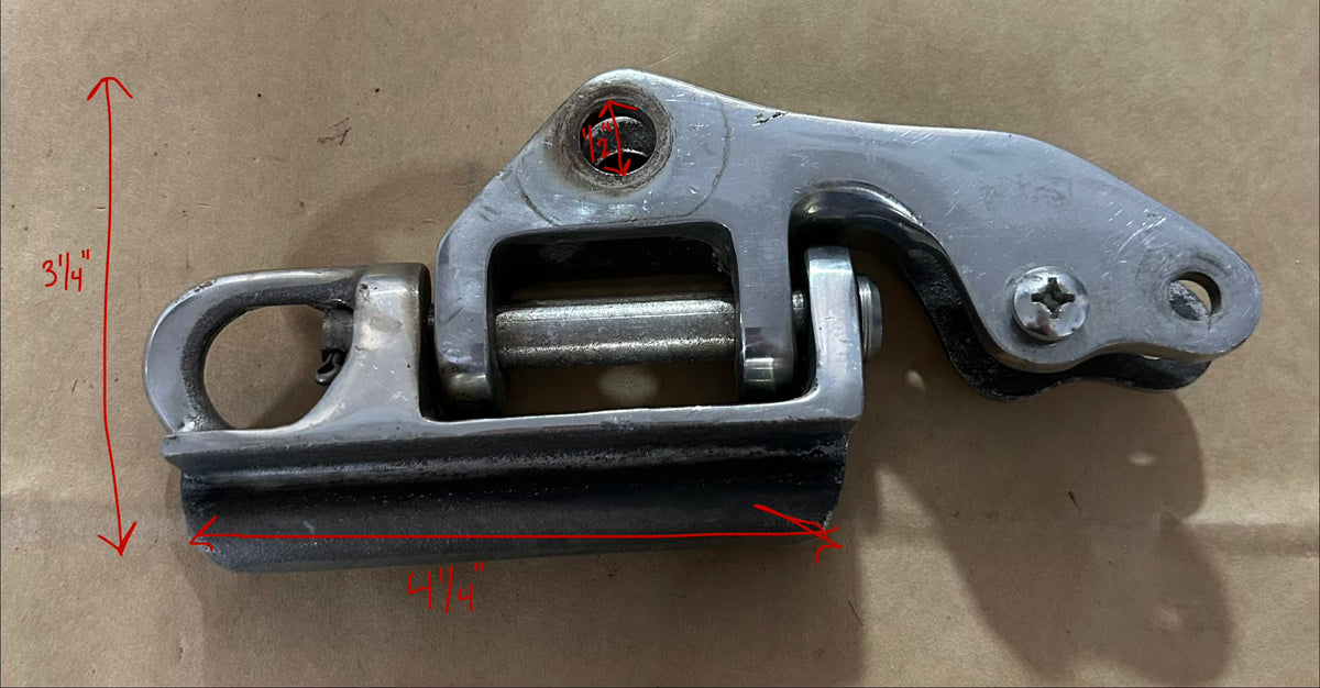 Stainless Steel Gooseneck - 7/16” Slug