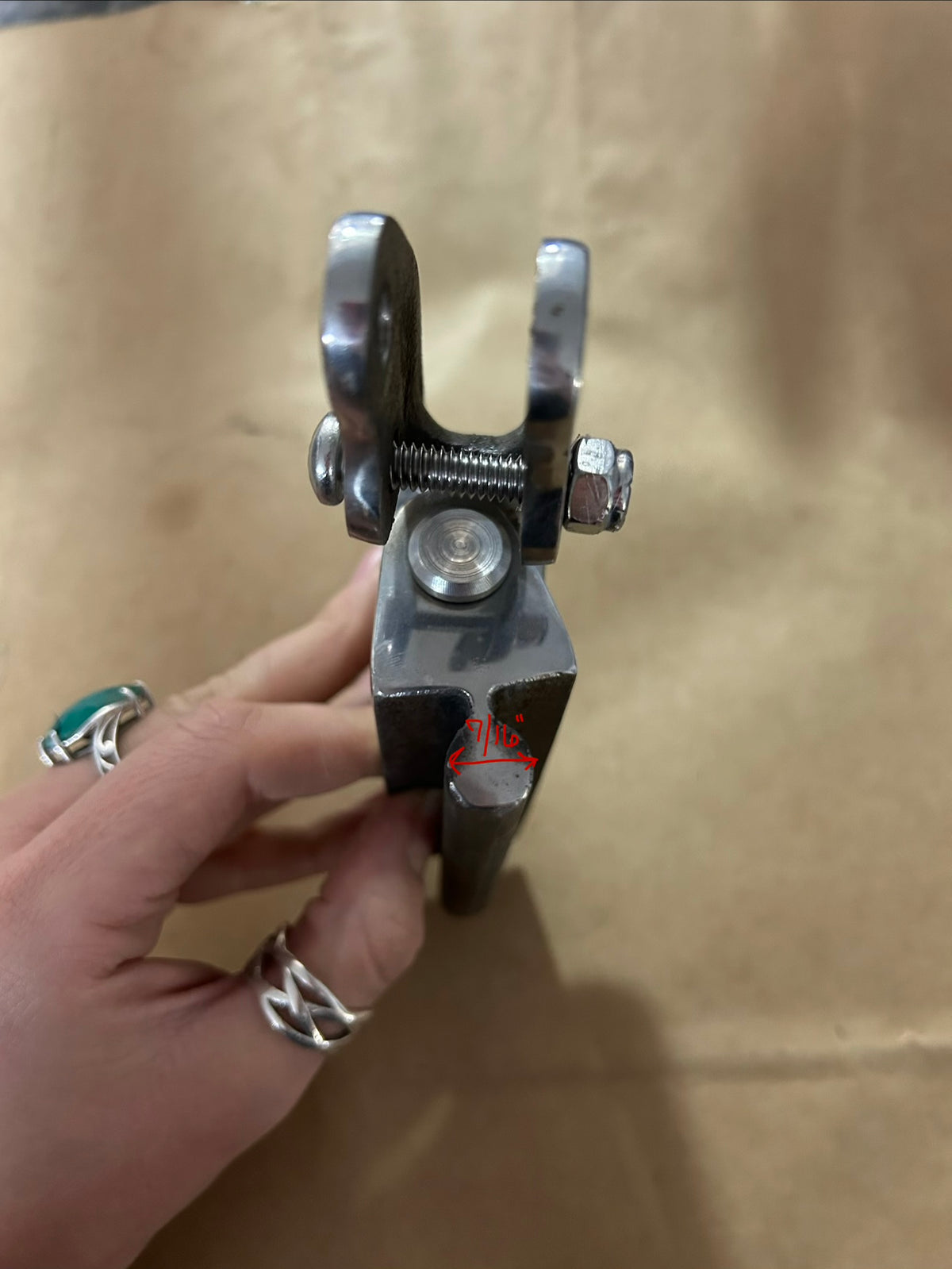Stainless Steel Gooseneck - 7/16” Slug