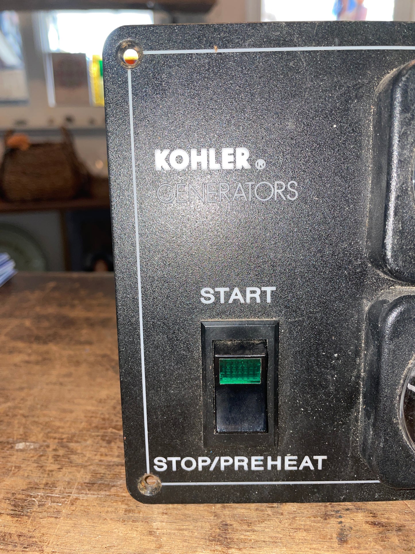 Kohler Generators Control Panel