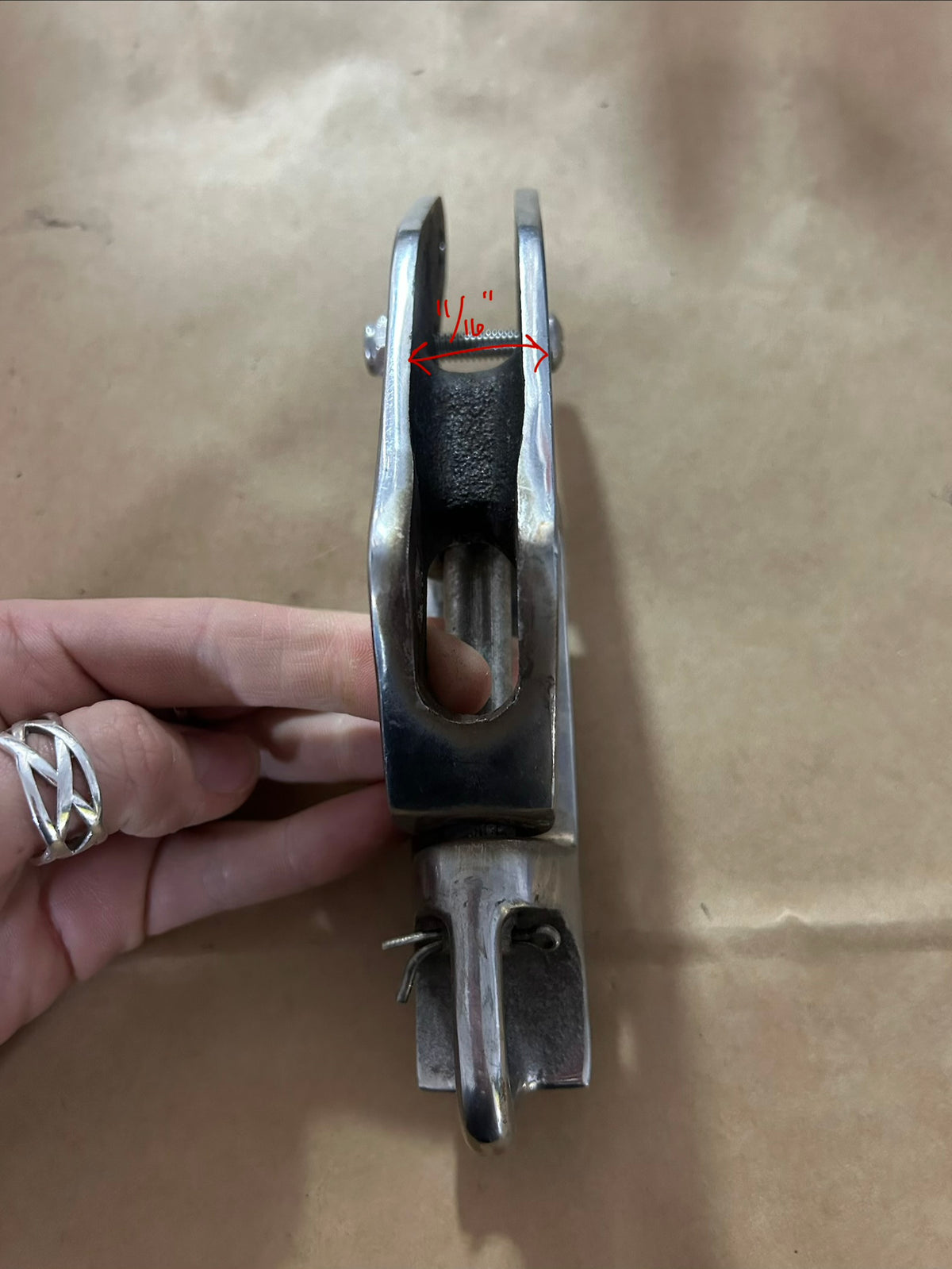 Stainless Steel Gooseneck - 7/16” Slug