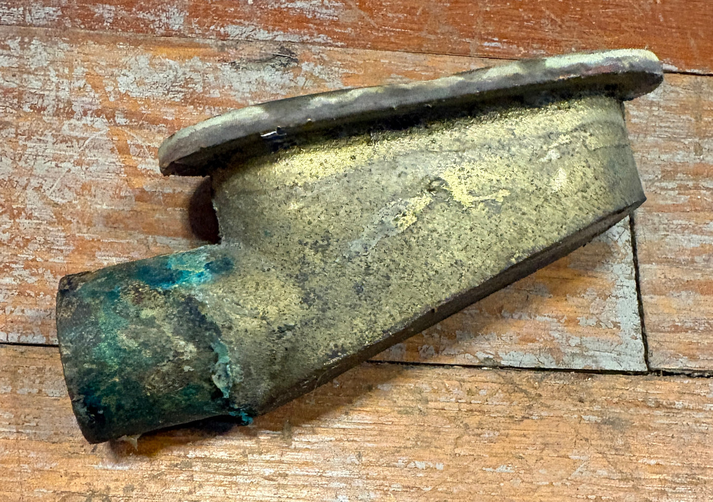 Vintage Bronze Deck Drain Scupper off Downeaster 38
