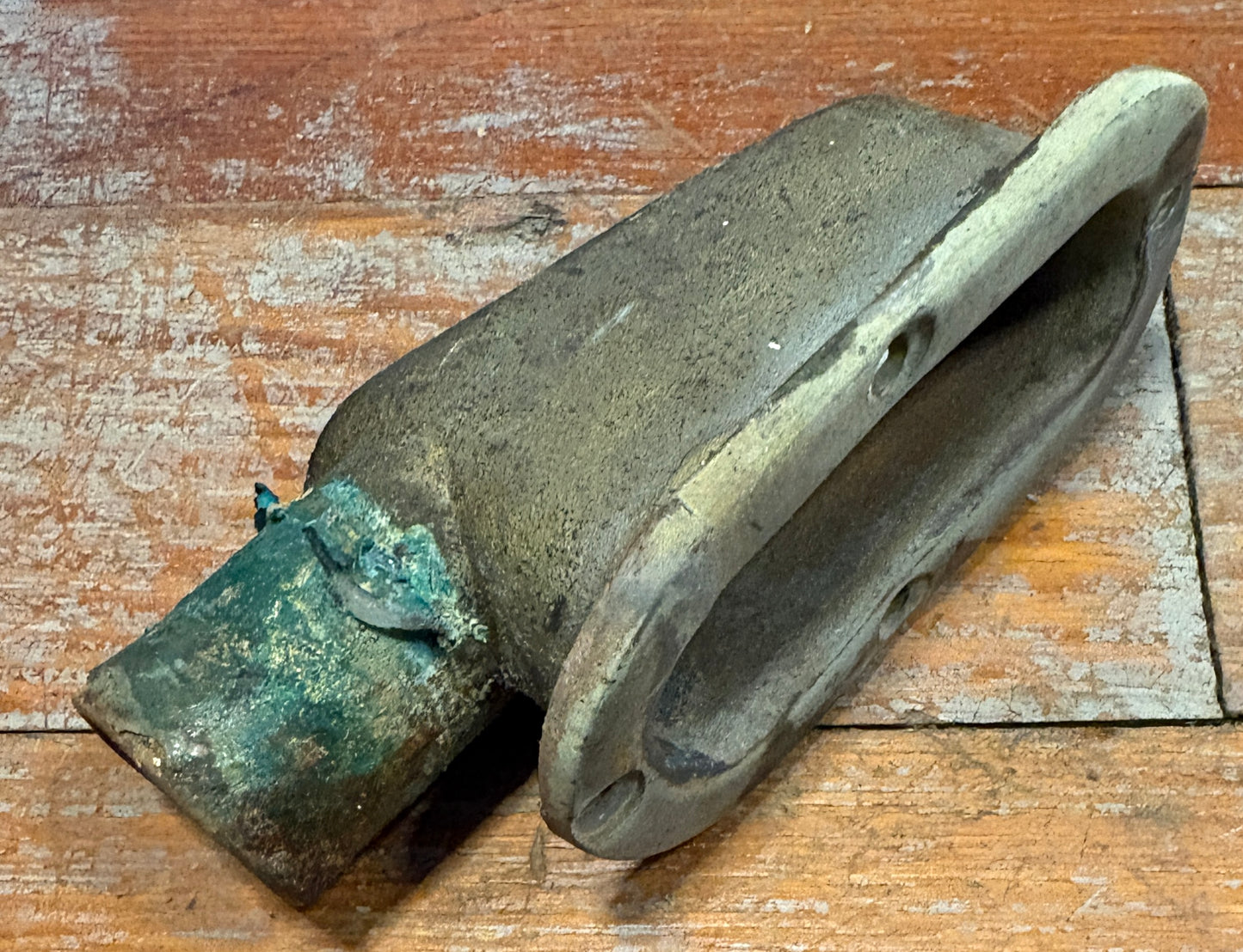 Vintage Bronze Deck Drain Scupper off Downeaster 38