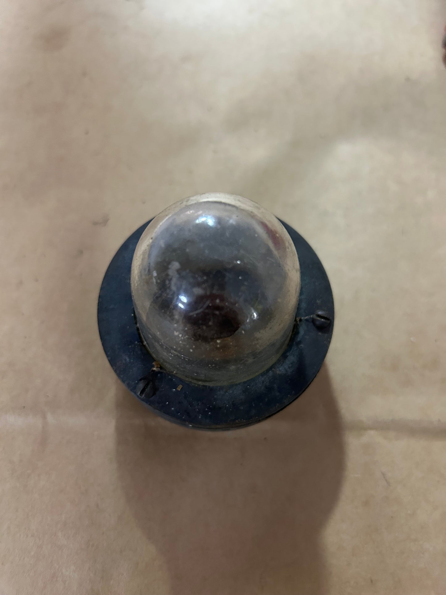 Glass Bronzed Navigation Light Case Housing